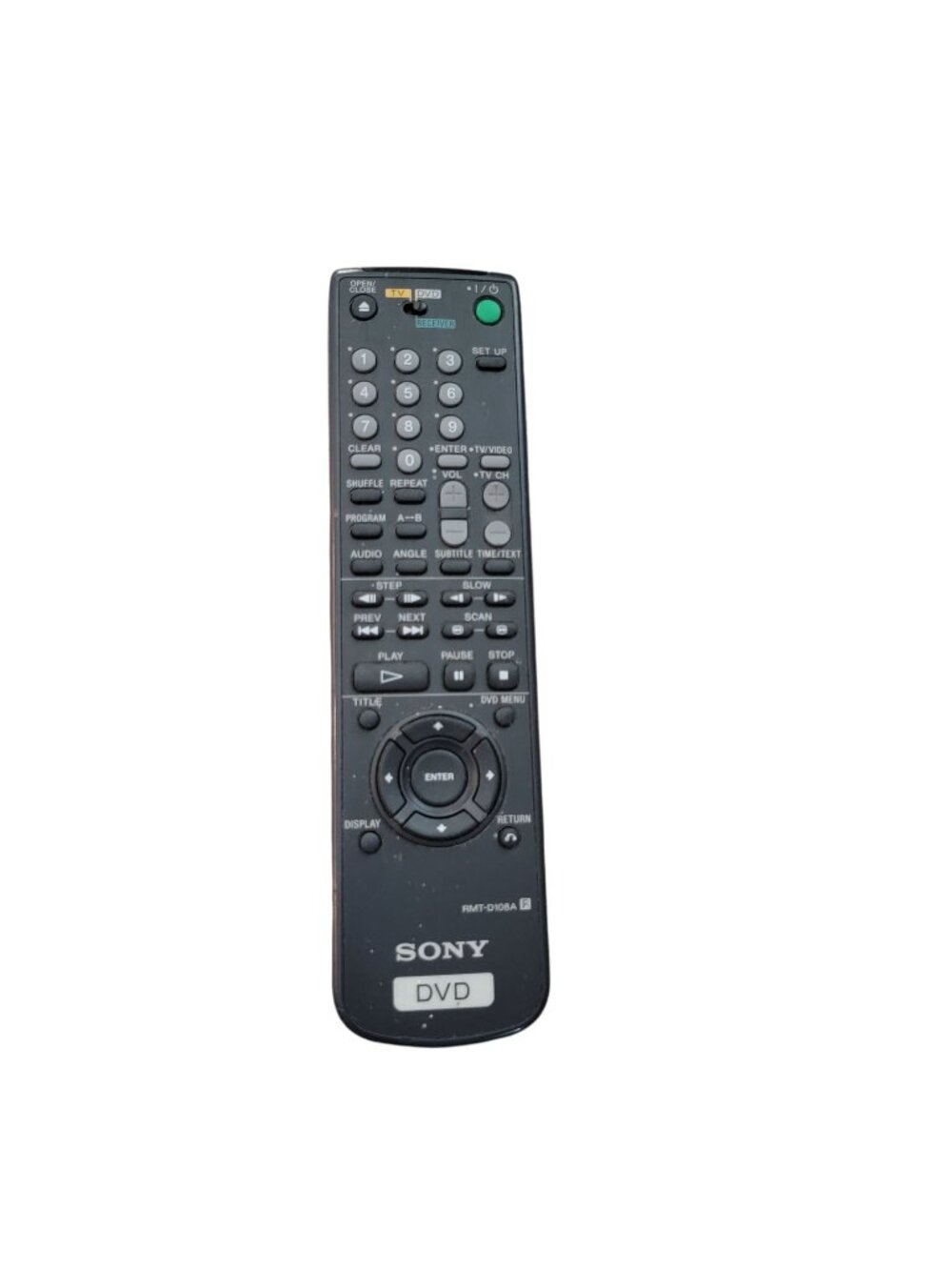 Genuine Sony DVD Remote Control RMT-D108A Tested and Works